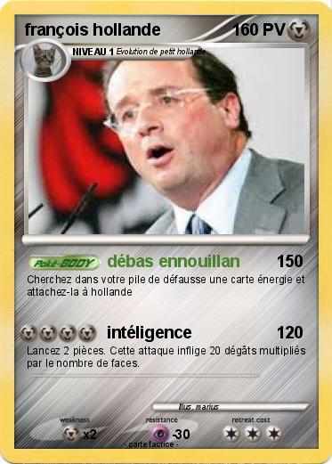 Pokemon françois hollande