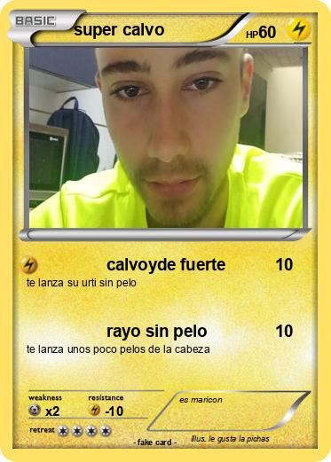 Pokemon super calvo