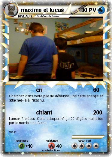 Pokemon maxime et lucas
