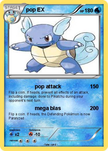 Pokemon pop EX