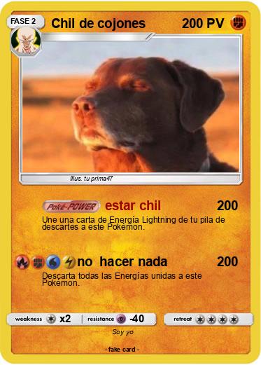 Pokemon Chil de cojones