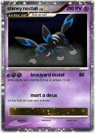 Pokemon shiney noctali