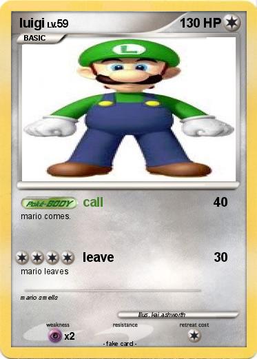 Pokemon luigi