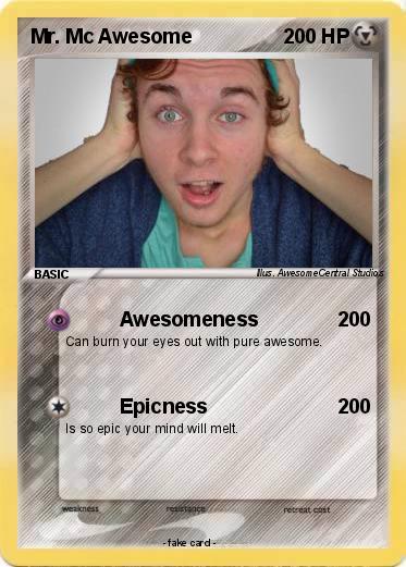 Pokemon Mr. Mc Awesome