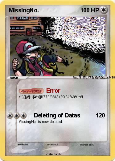 Pokemon MissingNo.