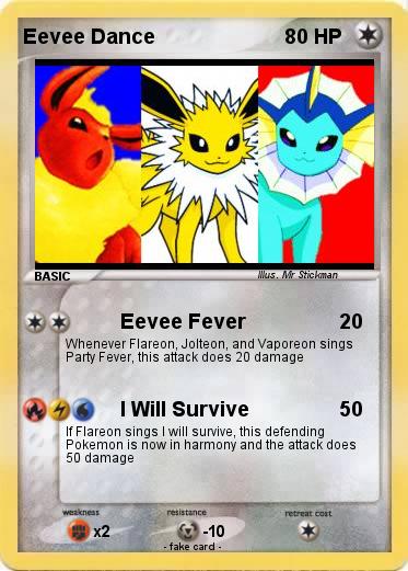 Pokemon Eevee Dance