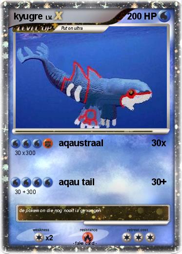 Pokemon kyugre