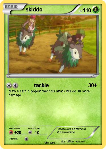 Pokemon skiddo