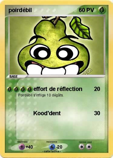 Pokemon poirdébil