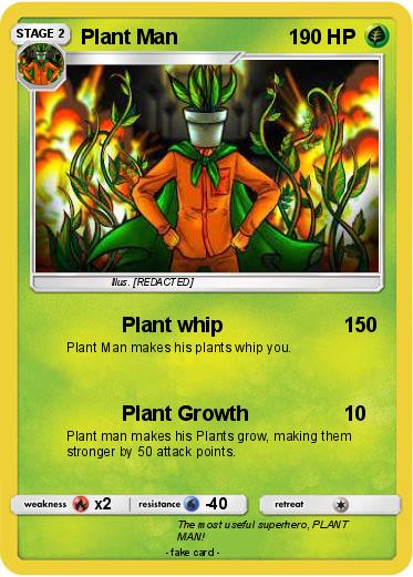 Pokemon Plant Man