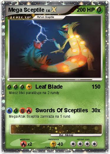 Pokemon Mega Sceptile