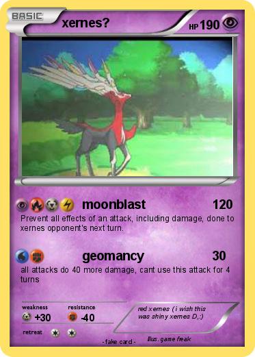 Pokemon xernes?