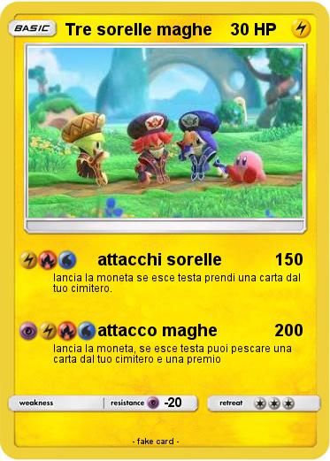 Pokemon Tre sorelle maghe