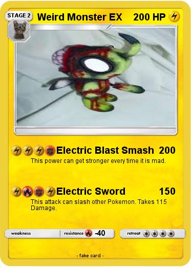 Pokemon Weird Monster EX