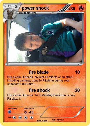 Pokemon power shock