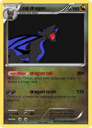 Pokemon cat dragon