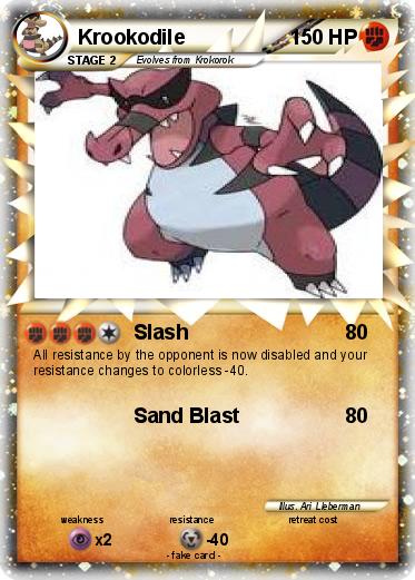 Pokemon Krookodile