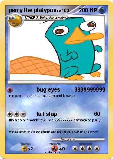 Pokemon perry the platypus