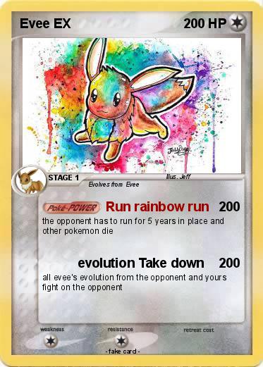 Pokemon Evee EX