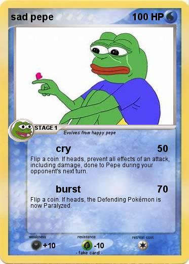 Pokemon sad pepe