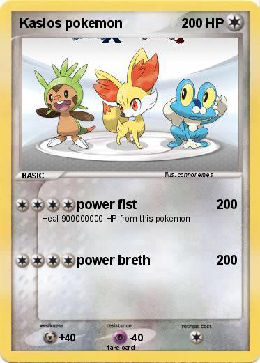 Pokemon Kaslos pokemon
