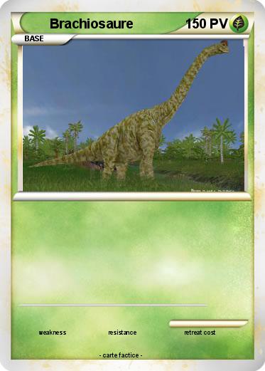 Pokemon Brachiosaure
