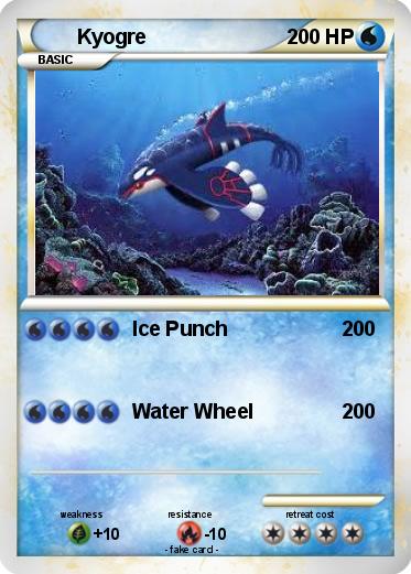 Pokemon Kyogre