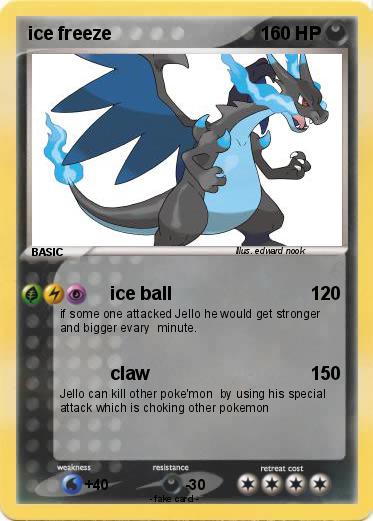 Pokemon ice freeze
