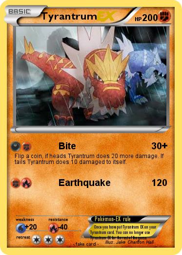 Pokemon Tyrantrum