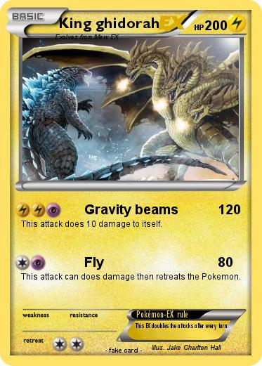 Pokemon King ghidorah