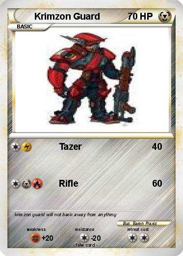 Pokemon Krimzon Guard
