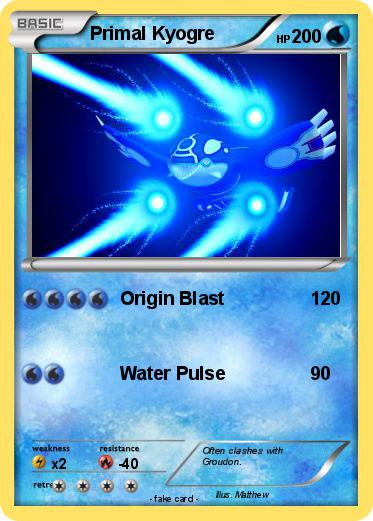 Pokemon Primal Kyogre