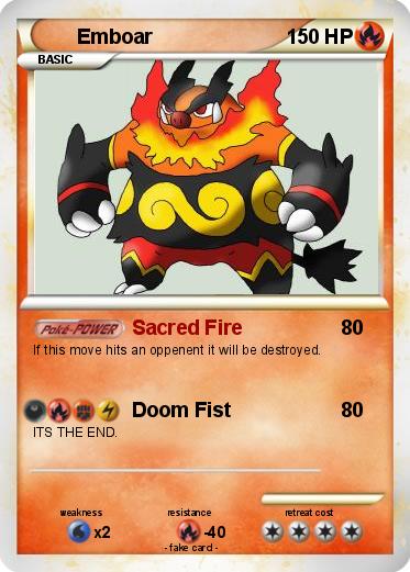 Pokemon Emboar