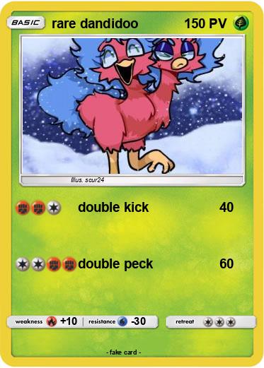 Pokemon rare dandidoo
