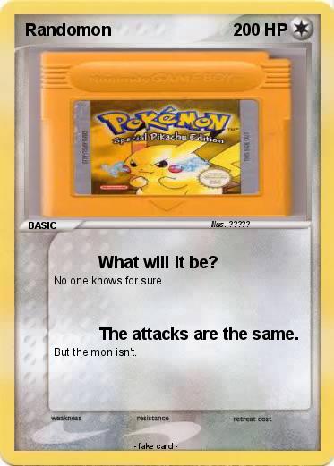 Pokemon Randomon