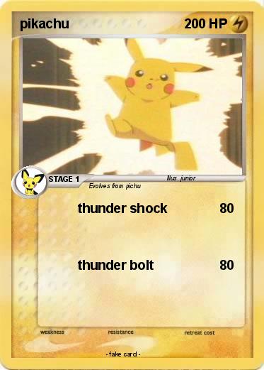 Pokemon pikachu