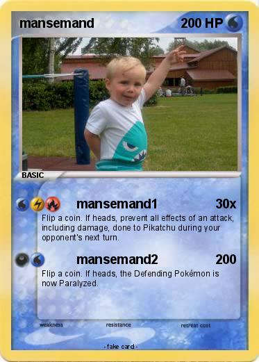 Pokemon mansemand