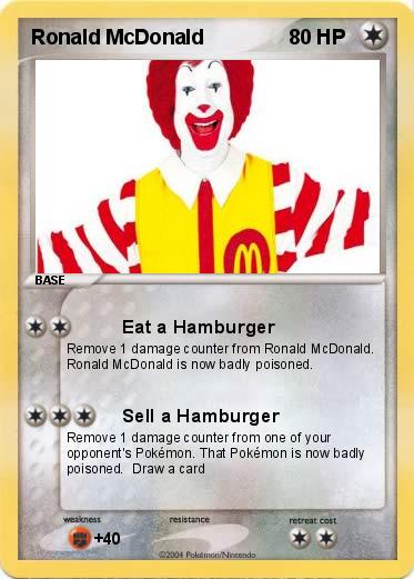 Pokemon Ronald McDonald
