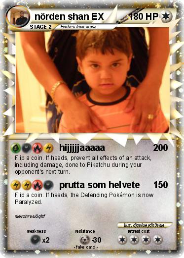 Pokemon nörden shan EX