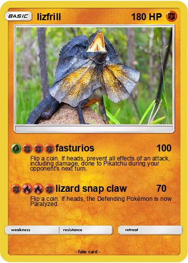 Pokemon lizfrill