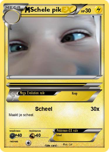 Pokemon Schele pik
