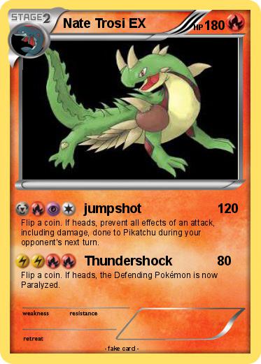 Pokemon Nate Trosi EX