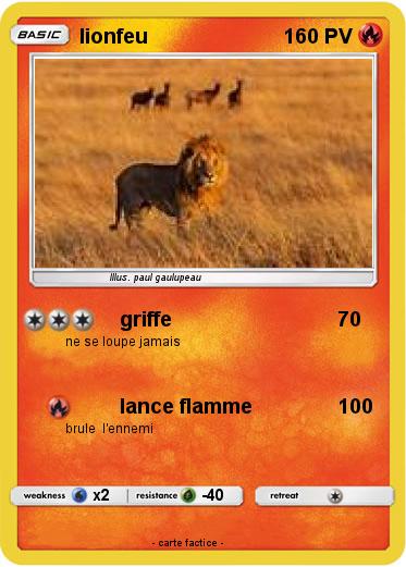 Pokemon lionfeu