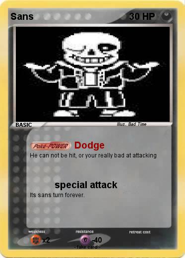 Pokemon Sans