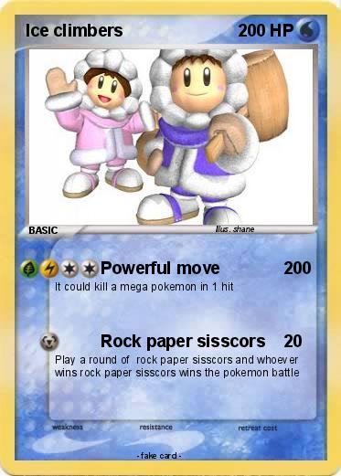 Pokemon Ice climbers