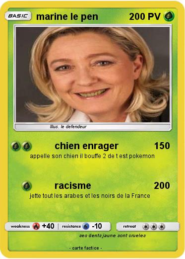Pokemon marine le pen