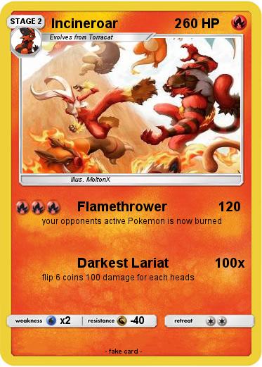 Pokemon Incineroar                2