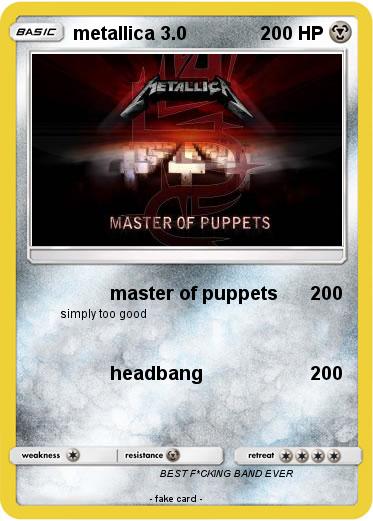 Pokemon metallica 3.0