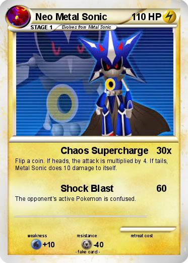 Pokemon Neo Metal Sonic