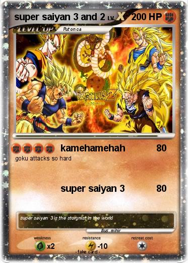 Pokemon super saiyan 3 and 2